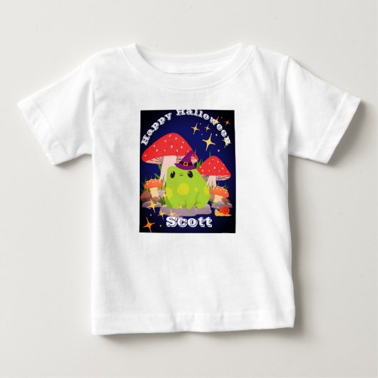 ハロウィン ベビーTシャツ (正面)