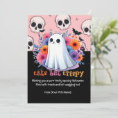 ハロウィン ペット グリーティング シーズンカード (スタンド正面)