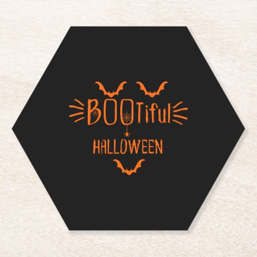 ハロウィン ペーパーコースター (正面)