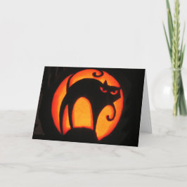ハロウィン・ホラー・キャットカード カード