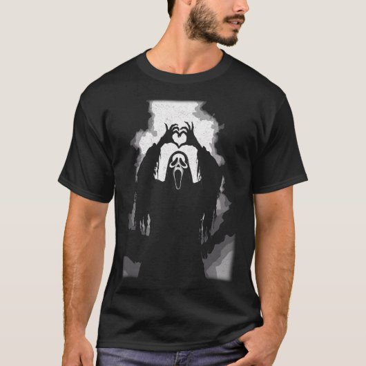 ハロウィン ホラー ポスター お化け Tシャツ (正面)