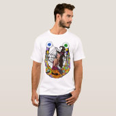 ハロウィン ホースシュー Tシャツ (正面フル)
