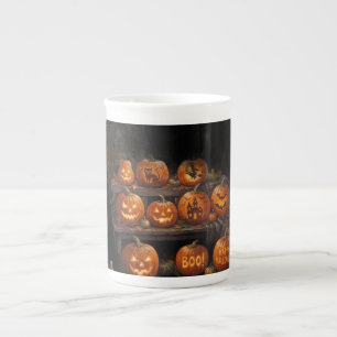 ハロウィン ボーンチャイナマグカップ