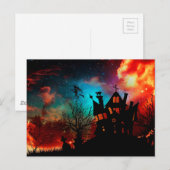 ハロウィン ポストカード (正面/裏面)