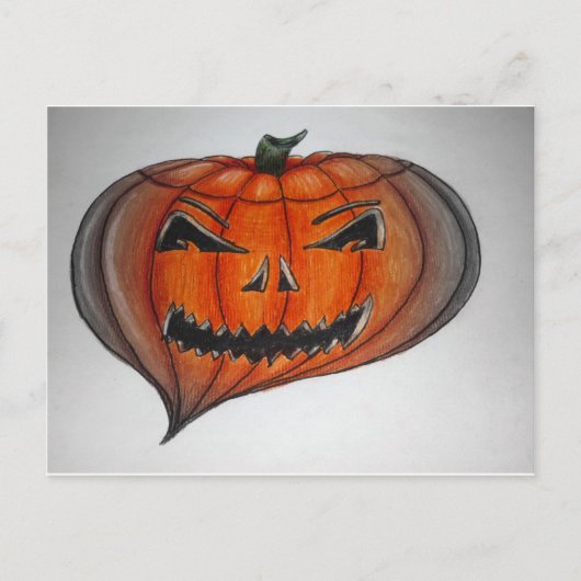 ハロウィン ポストカード (正面)