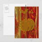 ハロウィン ポストカード (正面/裏面)