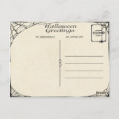 ハロウィン ポストカード (裏面)