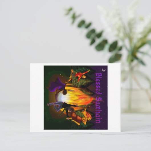 ハロウィン ポストカード (スタンド正面)