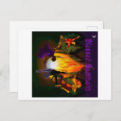 ハロウィン ポストカード (正面/裏面)