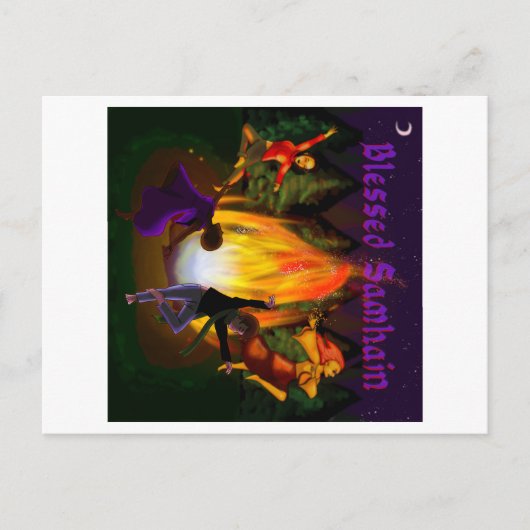 ハロウィン ポストカード (正面)