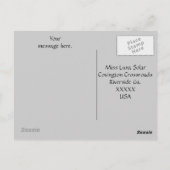 ハロウィン ポストカード (裏面)