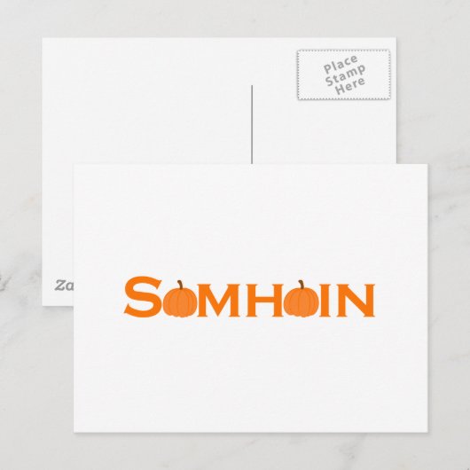 ハロウィン ポストカード (正面/裏面)