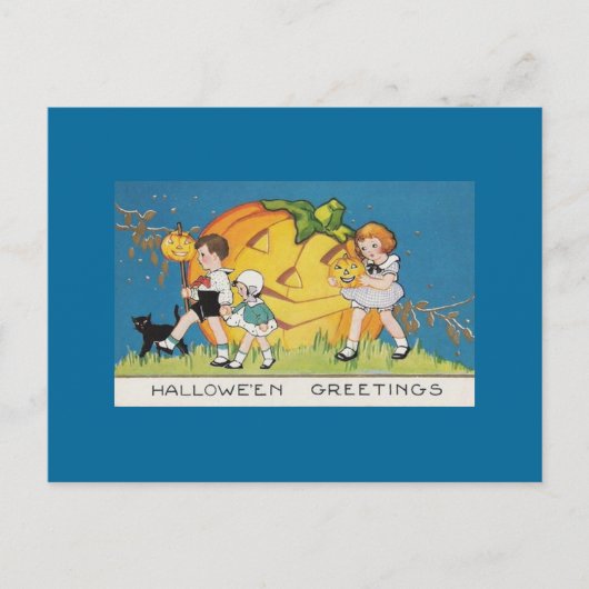 ハロウィン ポストカード (正面)