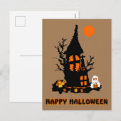ハロウィン ポストカード (正面/裏面)