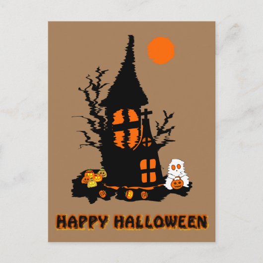 ハロウィン ポストカード (正面)