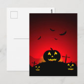 ハロウィン ポストカード (正面/裏面)