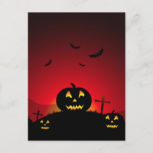 ハロウィン ポストカード (正面)