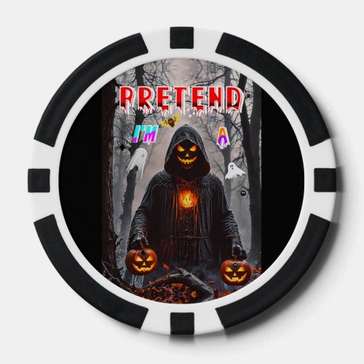 ハロウィン ポーカーチップ (正面)