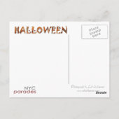 ハロウィン ポートレート ポストカード 3 (裏面)