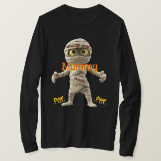 ハロウィン: マミーイシューを解き明かせ Tシャツ