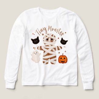 ハロウィン ミイラ キッズ 長袖シャツ