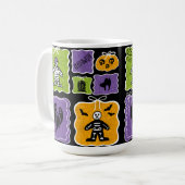 ハロウィン ミイラ コケット コーヒーマグカップ (正面左)