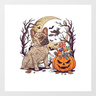 ハロウィン ミイラ フレンチブルドッグ パンプキン キャンディ ウィッチ ウィンドウサイン