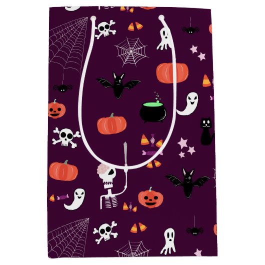 ハロウィン ミディアムペーパーバッグ (正面)