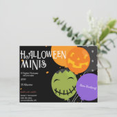 ハロウィン ミニ撮影用 ちらしデザイン 招待状 (スタンド正面)