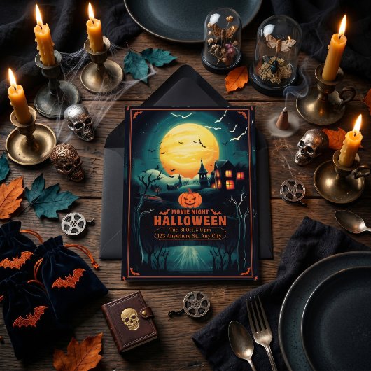 ハロウィン・ムービー・ナイト・ポスター シーズンカード