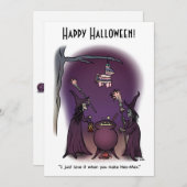 ハロウィン メキシカンスタイルのパーティー カード (正面/裏面)