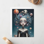 ハロウィン メッセージカード ノートカード (正面/裏面インサイチュ)