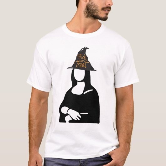 ハロウィン モナリザ Tシャツ (正面)