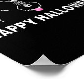 ハロウィン モンテッソーリ教師 スケルトンダンス 教育 ポスター (角)