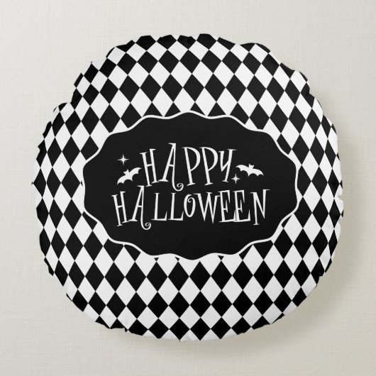 ハロウィン ラウンドクッション (正面)