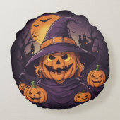 ハロウィン- ラウンドクッション (裏面)