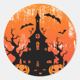 ハロウィン ラウンドシール