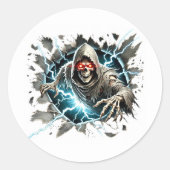 ハロウィン ラウンドシール (正面)