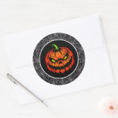 ハロウィン ラウンドシール (封筒)