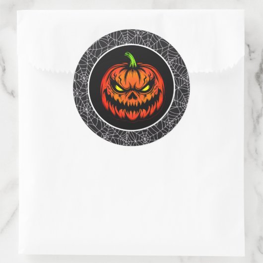 ハロウィン ラウンドシール (バッグ)