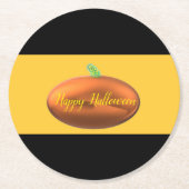 ハロウィン ラウンドペーパーコースター (正面)