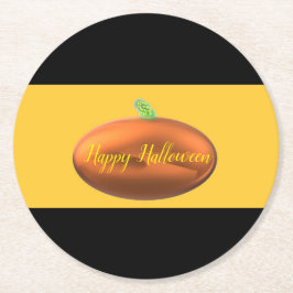 ハロウィン ラウンドペーパーコースター