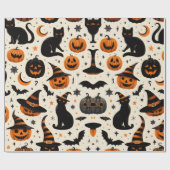 ハロウィン ラッピングペーパー (フラット)