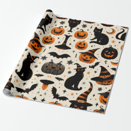 ハロウィン ラッピングペーパー