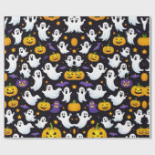 ハロウィン ラッピングペーパー (フラット)