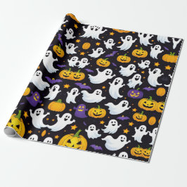 ハロウィン ラッピングペーパー