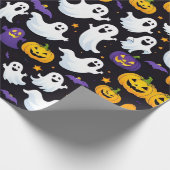 ハロウィン ラッピングペーパー (角)