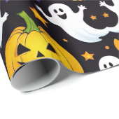 ハロウィン ラッピングペーパー (ロールコーナー)