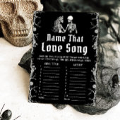 ハロウィン ラブチューン当てクイズ ブライダルシャワーゲーム 招待状