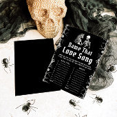 ハロウィン ラブチューン当てクイズ ブライダルシャワーゲーム 招待状